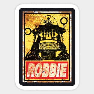 ROBBIE THE ROBOT Sticker